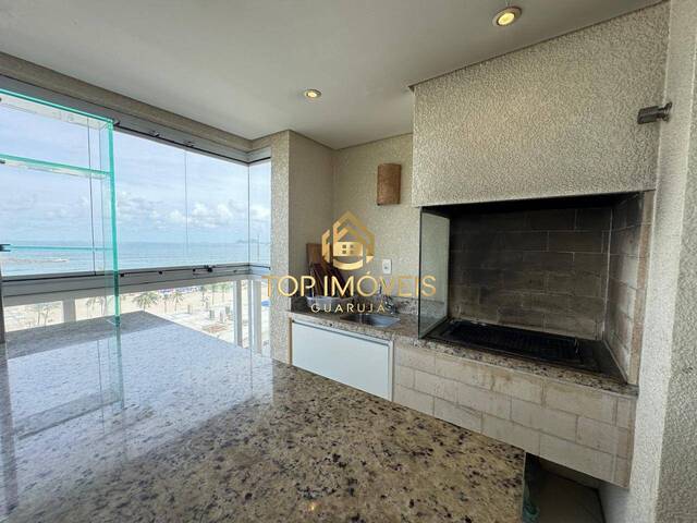 #TOP2136 - Apartamento Frente Mar para Locação em Guarujá - SP