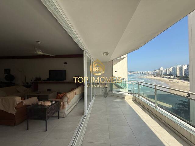 #TOP3086 - Apartamento Frente Mar para Venda em Guarujá - SP