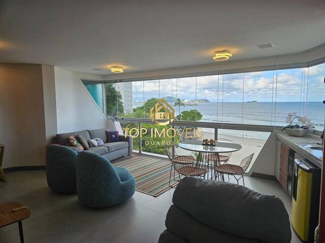 #TOP3103 - Apartamento Frente Mar para Venda em Guarujá - SP