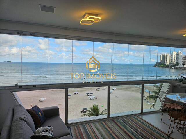 #TOP3103 - Apartamento Frente Mar para Venda em Guarujá - SP