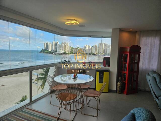 #TOP3103 - Apartamento Frente Mar para Venda em Guarujá - SP