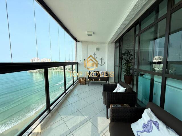 #TOP3123 - Apartamento Frente Mar para Venda em Guarujá - SP