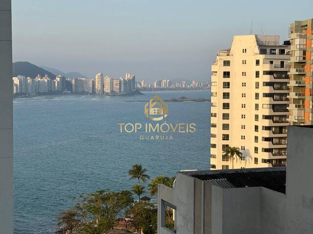 #TOP3196 - Apartamento Frente Mar para Locação em Guarujá - SP