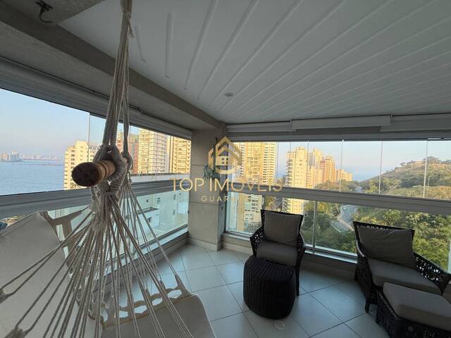 #TOP3196 - Apartamento Frente Mar para Locação em Guarujá - SP