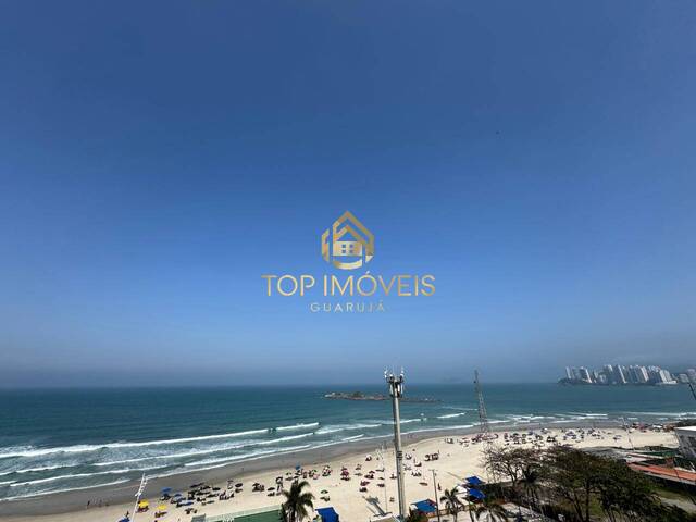 #TOP3202 - Apartamento Frente Mar para Venda em Guarujá - SP