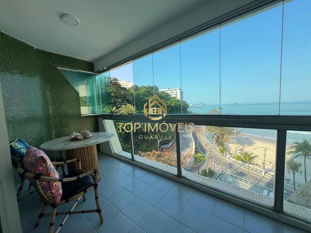 #TOP3221 - Apartamento Frente Mar para Locação em Guarujá - SP